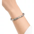 Modern Calvin Klein női nemesacél Karkötő   - Karkötő, csukló Ékszer - ezüst, fekete, vagy arany Méret: S