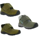 Vízálló KEEN Kootenay IV Mid gyerek téli cipő/hócsizma Eco Anti-Odor kezeléssel, barna vagy szürke Méret:30