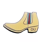 3-csomag Calvin Klein Unisex férfi női Boat-stílus Pin-Up Badges, nemesacél Enamel Brooches KJJNDH300 fekete, narancssárga, bézs, piros, barna, kék Méret: N