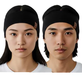   POEDERBAAS garbó vagy Chunky kötött Headband - sport kiegészítő - sport Equipment - fekete vagy Anthracite Méret: N