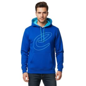   Formula E férfi kapucnis pulóver, hosszú-újj Ing 701223399 002 kék Méret: S