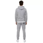 VINSON férfi pamut pulóver  Logo Print, Hooded pulóver 104634 in szürke vagy sötét kék Méret: M