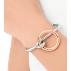 elegáns Calvin Klein Clinc női nemesacél karperec Karkötő, méret XS, rózsa arany, ezüst, vagy arany Méret: N