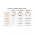 elegáns Calvin Klein Clinc női nemesacél karperec Karkötő, méret XS, rózsa arany, ezüst, vagy arany Méret: N