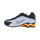 Innovative NIKE Shox R4 női alacsony-Top edzőcipő edző cipő  Shox Technology - sport Cipő, Running Cipő - fekete/ezüst, fekete/szürke, vagy fehér/ezüst Méret: 38