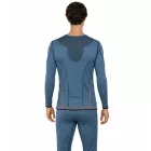 Practical TOPTEX PRO férfi funkcionális Ing  HydroTherm hosszú újj Sport Ing  OEKO-TEX Standard 100 Certification, Heather kék Méret: L