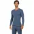 Practical TOPTEX PRO férfi funkcionális Ing  HydroTherm hosszú újj, sport Ing  OEKO-TEX Standard 100, Work Ing, Heathered kék vagy szürke Méret: L