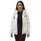 Comfortable sheepworld női teddy garbó dzseki kabát Kabát  hímzett design. Cozy dzseki kabát Kabát  tartó-up nyaklánc. pulóver dzseki kabát Kabát in fehér vagy szürke. Méret: S
