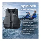 Spinlock Foil PFD Buoyancy Aid  35-50N Buoyancy Aid, Protective atléta, Safety atléta, Watersports, DW-BA/FBG, fekete Méret: M