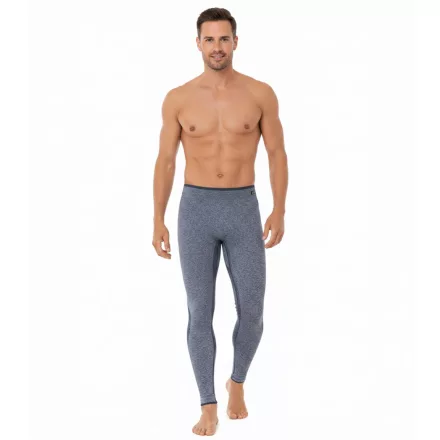 légáteresztő TOPTEX PRO férfi funkcionális Leggings/hosszú Underpants  OEKO-TEX Standard 100 Certification, kék Melange vagy Navy Méret: M