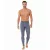 légáteresztő TOPTEX PRO férfi funkcionális Leggings/hosszú Underpants  OEKO-TEX Standard 100 Certification, kék Melange vagy Navy Méret: M