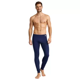   légáteresztő TOPTEX PRO férfi funkcionális Leggings/hosszú Underpants  OEKO-TEX Standard 100 Certification, kék Melange vagy Navy Méret: M