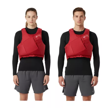 Spinlock WING Buoyancy Aid  35-50N Buoyancy Aid - Protective atléta, Safety atléta for Watersports, Sailing, Dinghy Sailing, Kayaking & Canoeing, SUP - piros vagy fekete Méret: L
