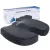 Orthopedic SCHLAFMEISTER Badger Seat Cushion, OEKO-TEX Certified, Coccyx Cushion, 44x37x7cm, fekete Méret: N