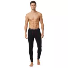 CINQUE férfi Thermal fehérnemű hosszú Underpants  pamut Leggings, fekete/piros Méret: L