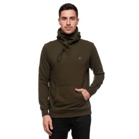   férfi Sporty pulóver  Cool kapucni - Hooded Pulóver 19140 in Khaki vagy szürke Méret: 3XL