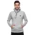 férfi Sporty pulóver  Cool kapucni - Hooded Pulóver 19140 in Khaki vagy szürke Méret: S