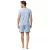 Könnyű SCOTCH & SODA férfi 2 részes shorty szett pamutból, világoskék vagy szürke/világosbordó színben kapható Méret:L