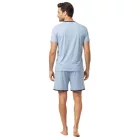 Könnyű SCOTCH & SODA férfi 2 részes shorty szett pamutból, világoskék vagy szürke/világosbordó színben kapható Méret:S