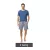 Lightweight SCOTCH & SODA férfi 2-darab Shorty szett  pamut Sort Rövidnadrág SSSP25M206083-410 kék Méret: M