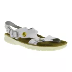 Slip-ellenálló HSM női work szandál, ESD-compatible, ódi bőr Cipő, SRA védelem class, papucs cipő, professional Cipő, factory másodperc-kézi, B-, medical Cipő, fehér Méret: 38