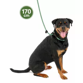   Comfortable Company of Animals 3-in-1 Dog Leash for Dogs That húzó Strongly - nadrág Dog Leash, Retriever Leash, 170cm, zöld Méret: N