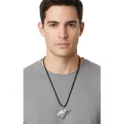HBO Game of thrones Trónok harca Direwolf medál nyaklánc ékszer divat Ékszer Fan termék XT0085 ezüst Méret: N