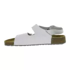 Slip-ellenálló HSM férfi work szandál, ESD-safe, ódi bőr Cipő, SRA védelem class, papucs cipő, professional Cipő, factory másodperc-kézi, B-, medical Cipő, fehér Méret: 44