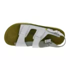 Slip-ellenálló HSM férfi work szandál, ESD-safe, ódi bőr Cipő  SRA védelem class, papucs cipő, professional Cipő, factory másodperc-kézi, B-, medical Cipő, fehér Méret: 45