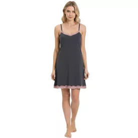   Cozy női nightdress  smock részletek: hosszú hálóing  slit, 2-darab pajama szett, vagy nadrág hálóing  fűző. elérhető in piros, lila, fekete, vagy szürke/rózsaszín. Méret: 56_58