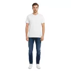 magas-quality 5-csomag SCOTCH & SODA kerek nyakú férfi póló alap Ing Undershirt pamut Ing SSFA25M2312806 in fehér vagy fekete/fehér/zöld Méret: M