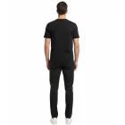 magas-quality 5-csomag SCOTCH & SODA kerek nyakú férfi póló alap Ing Undershirt pamut Ing SSFA25M2312806 in fehér vagy fekete/fehér/zöld Méret: M