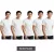 magas-quality 5-csomag SCOTCH & SODA kerek nyakú férfi póló alap Ing Undershirt pamut Ing SSFA25M2312806 in fehér vagy fekete/fehér/zöld Méret: S