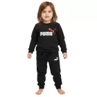 Comfortable PUMA gyerek'' jogging tréning melegítő szabadidőruha melegítő szabadidőruha Öltöny for gyerek és gyerek, 2-darab szett: Sweat nadrág és kerek nyakú Pulóver, pamut szett 627915 in fekete vagy rózsaszín Méret: 68