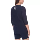 SOCCX by Carina Női oversized kerek nyakú pulóver - Mindennapi pulóver - Kék vagy Fehér Méret:XL_XXL