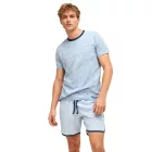 Könnyű SCOTCH & SODA Férfi 2 részes rövid szett pamutból, szürke, kék vagy világos bordó színben kapható Méret:L