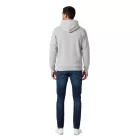 Helly Hansen Manchester Graphic férfi pulóver, pamut pulóver  kapucni, 300 g/m² pulóver 78380 970 szürke Méret: M