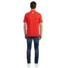 PUMA X Scuderia Ferrari F1 férfi nadrág-újj Polo Ing  Team és Sponsor Logos, pamut, Motorsport Ing 701228000 001 piros Méret: L