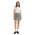 trendi női Nadrág/Szoknya  Pinstripes és Slit, szürke 966396 Méret: 42