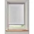 Simple privacy roller blind  texturált look, window blind, sun védelem 976513 szürke Méret: 4