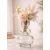 Modern üveg pohár  Curved Design Home Decor dekoratív pohár 905585 átlátszó Méret: N