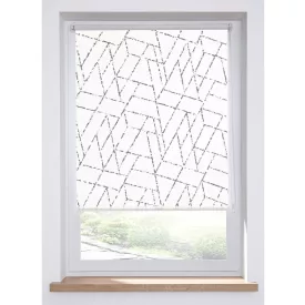   Privacy Roller Blind  Graphic Design, Window Blind, Sun védelem 958149 fehér Méret: 9