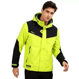   Helly Hansen Workwear kagyló Magni funkcionális dzseki kabát Kabát, Windproof és vízálló férfi dzseki kabát Kabát  Helly Tech 71161_439 zöld Méret: XL