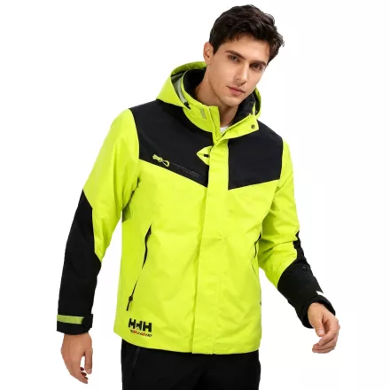 Helly Hansen Workwear kagyló Magni funkcionális dzseki kabát Kabát, Windproof és vízálló férfi dzseki kabát Kabát  Helly Tech 71161_439 zöld Méret: XL