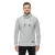 Urban Biker kötött Pulóver for férfi  kerek nyakú, Modern Distressed Look  Destroyed részletek 13293 szürke Méret: M