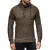 Urban Biker kötött Pulóver for férfi  kerek nyakú, Modern Distressed Look  Destroyed részletek 13293 Khaki Méret: L