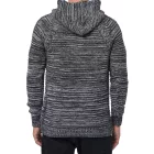  férfi chunky kötött hooded pulóver  gomb placket és cable kötött textúra, kötött pulóver Pulóver 13385 anthracite Méret: L