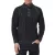  férfi kötött Pulóver  tartó-up nyaklánc és gomb placket. ellentét Pulóver in texturált kötött. 13394 Anthracite Méret: XL