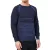 férfi sporty kerek-nyak elegáns-kötött Pulóver 13417 Navy Méret: XL