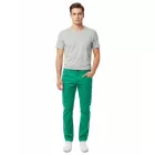 férfi Chino Nadrág Regular Fit klasszikus szövet Nadrág alkalmi Business Chinos 7551 zöld Méret: W29_L32